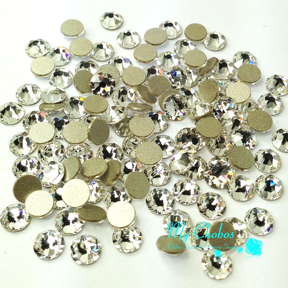1440 pcs (Factory Pack) Crystal (001) Clear Austrian Crystal Austria New 2088 Xirius 16ss Flat Backs Round Rhinestones 4mm ss16 DIY Deco Bling Sealed Original Pack