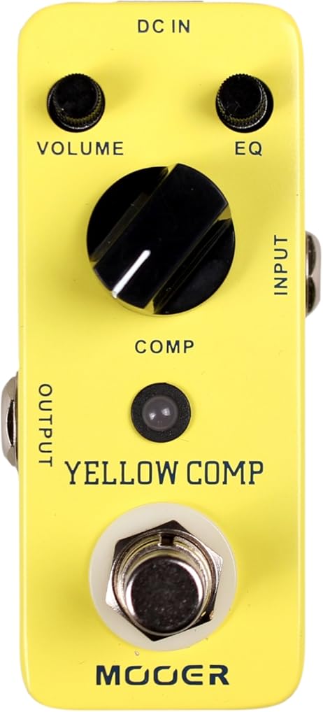 Mooer MCS2 Yellow Compression Effects Pedal
