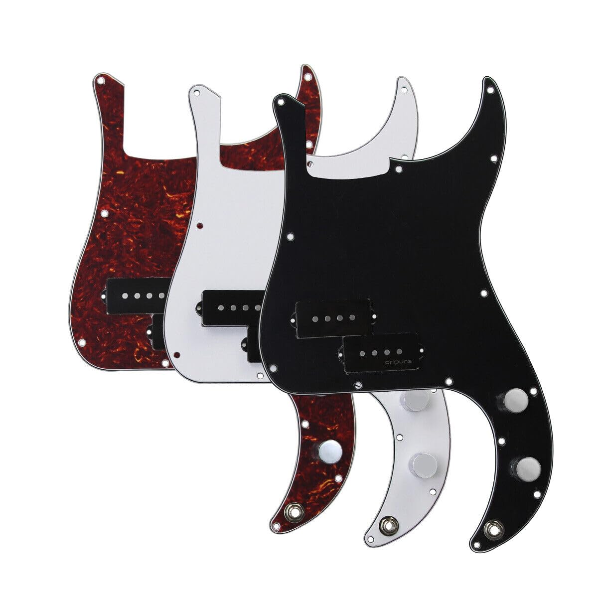 Generic Old-PB Loaded Prewired Bass Pickguard Set Fit for 4-Strings FD PB P Bass