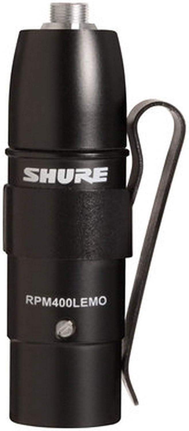 Shure TwinPlex Wired Microphone LEMO3 to XLR Preamplifier with Belt Clip for TL/TH Twinplex Microphone