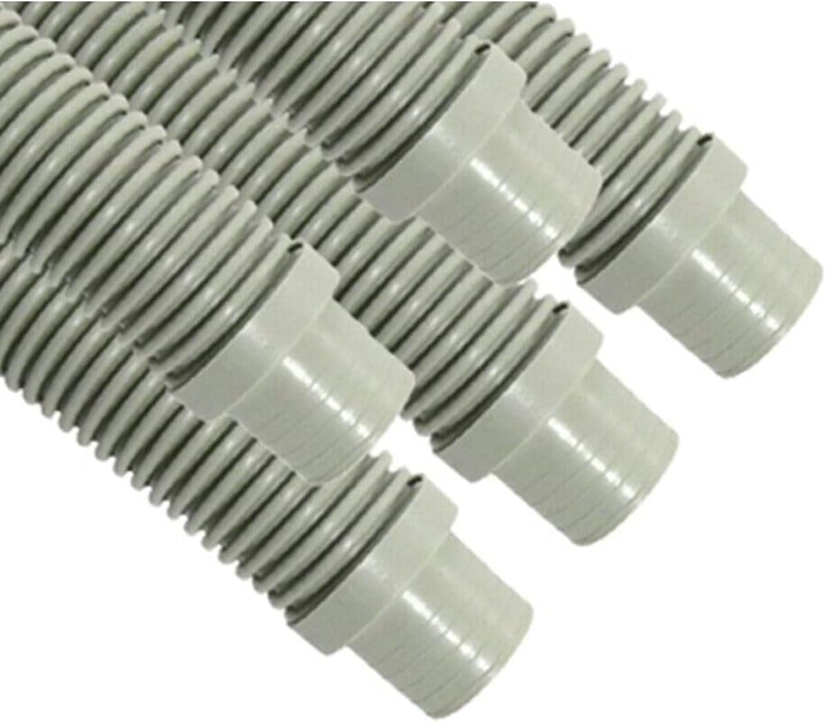 Replacement for Puri Tech Vacuum Hose Navigator Pool Vac Ultra Aquabug 1.5in x 48ft Lt Grey 5 pk
