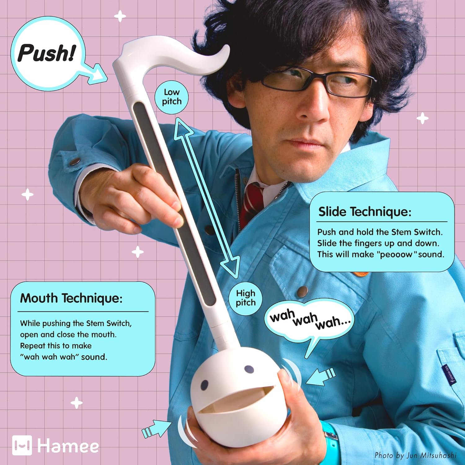 Otamatone Regular [Strawberry] and OT Deluxe [Unicorn] Bundle Japanese Electronic Musical Instrument Portable Music Synthesizer Maywa Denki Award Winning Educational Fun Gift for Children Teen Adult