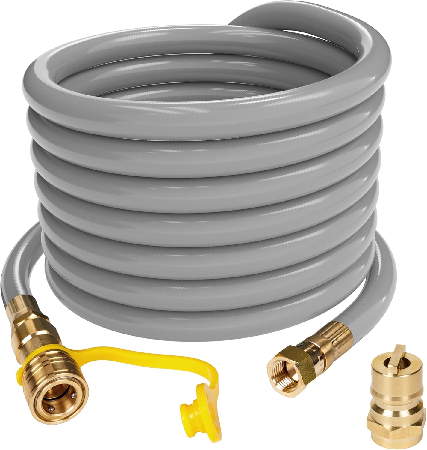 Westinghouse 25-Foot Natural Gas Hose with Adapter, 1/2-Inch Diameter, For Westinghouse Tri Fuel Generators