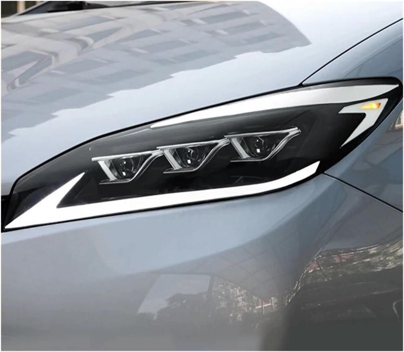 Headlights Compatible For Toyota Wish 2009 2010 20112012 2013 2014 2015 Full LED Head Lamps DRL Dynamic Turn Signals Car Accessories