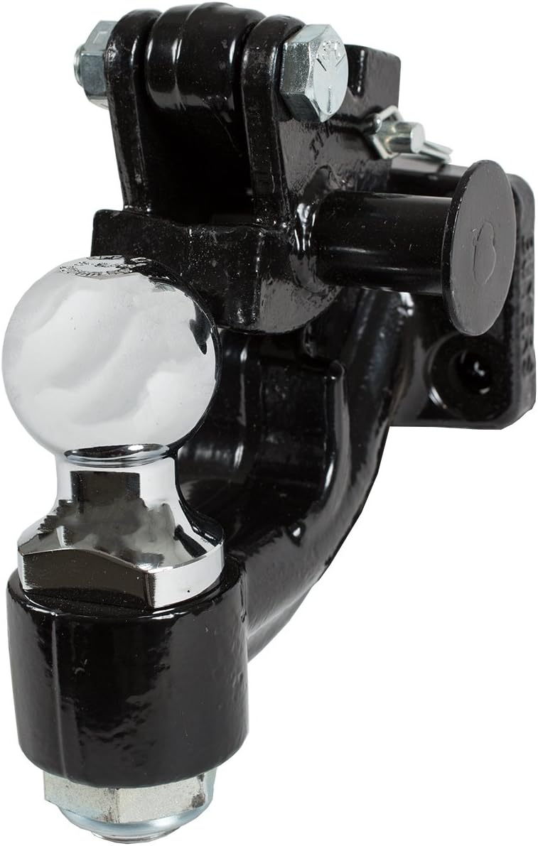 Buyers Products 10052 Bolt-On 10-Ton Mount Combination Hitch with 2 Inch Ball, MGTW 20,000lbs, MVL 4,000lbs, Heavy Duty Towing Accessories For Trucks & Trailers