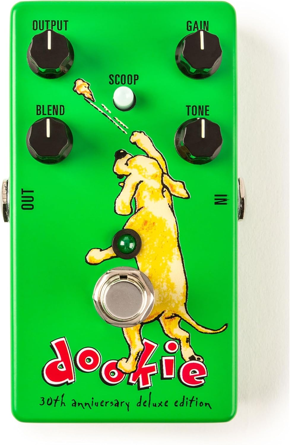 MXR DD30 Green Day Dookie Drive Pedal - 30th Anniversary Deluxe Edition