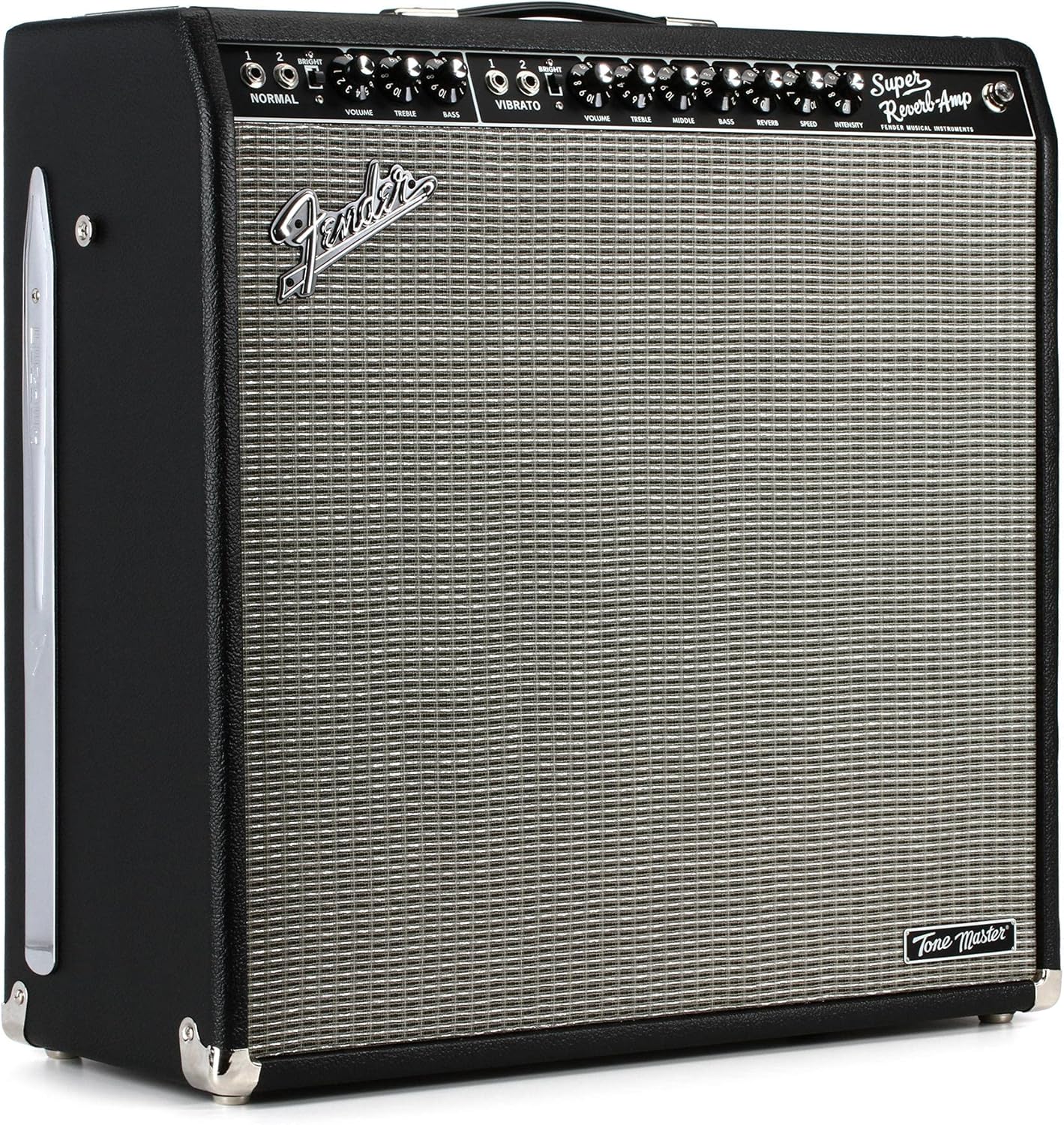 Fender Tone Master Super Reverb Guitar Amplifier, Black, with 2-Year Warranty
