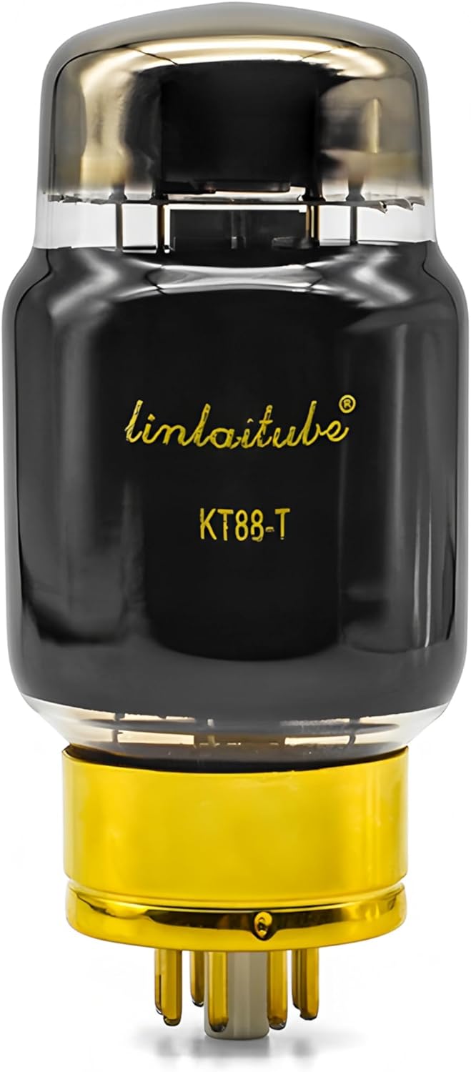 Matched Pair LINLAI KT88 -T Vacuum Tube Amplifier Valve With Gift Box Factory T-series (Carbon Spraying)