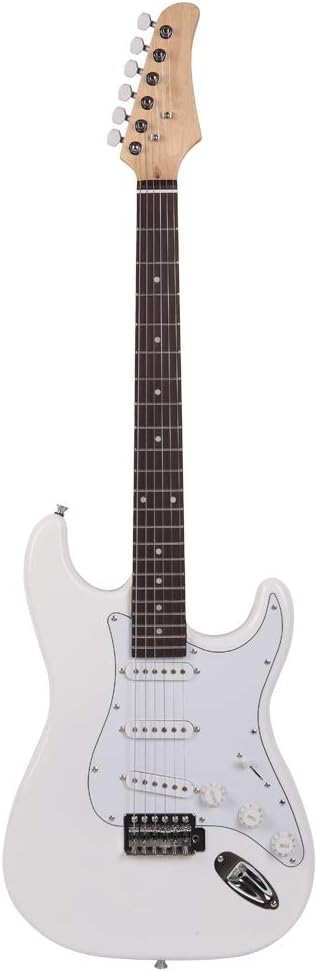 Premium Rosewood Fingerboard Electric Guitar with Smooth Satin Finish and Comfortable Playability for Beginners and Professionals