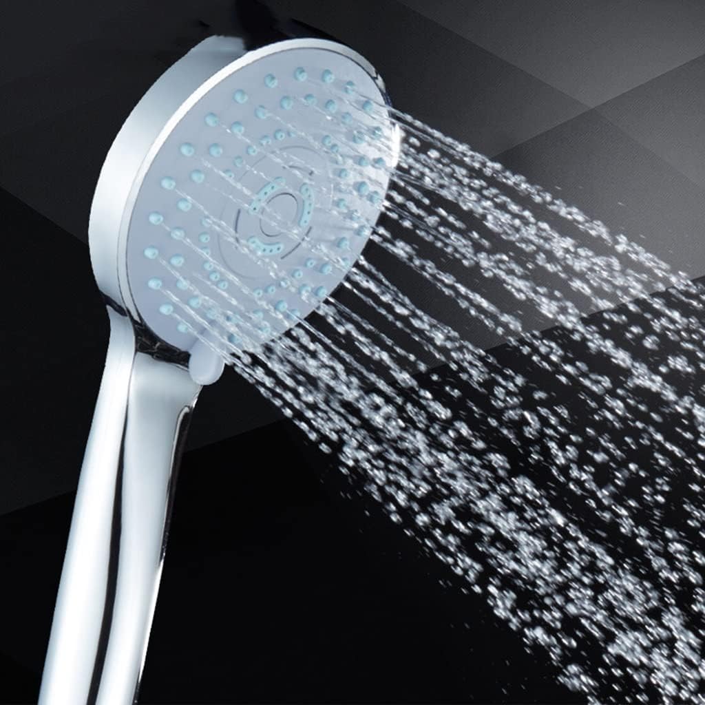 3 Spray Modes Booster Shower Head, Adjustable Handheld Shower Head with 59 Inch Hose and Bracket, Bathroom Shower Set for SPA,Star Hotel,Gym,Pool