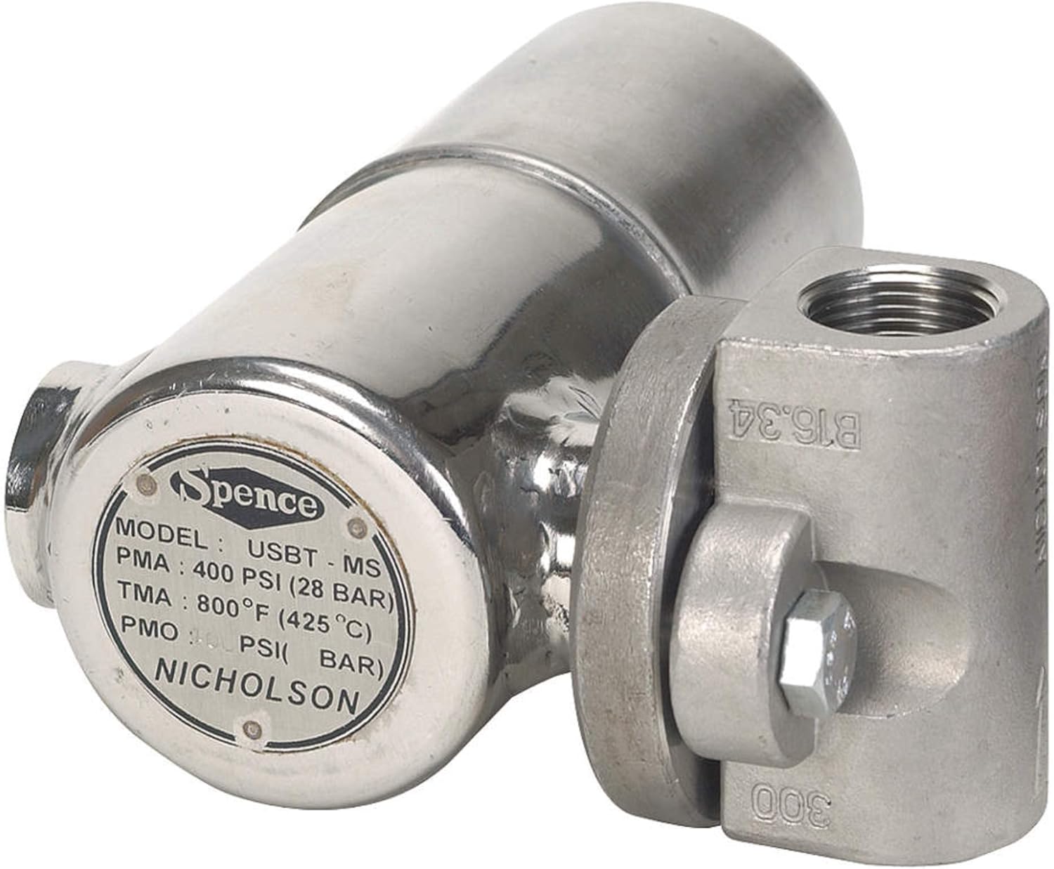 Steam Trap, 200 psi, 800F, 4 in. L