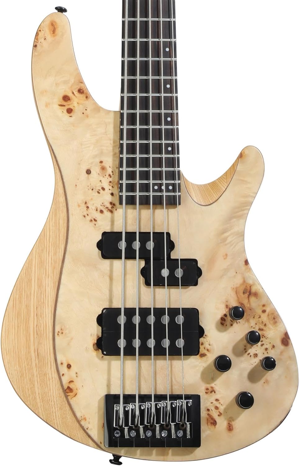 Schecter Reaper-5 5-string Bass Guitar - Natural Satin