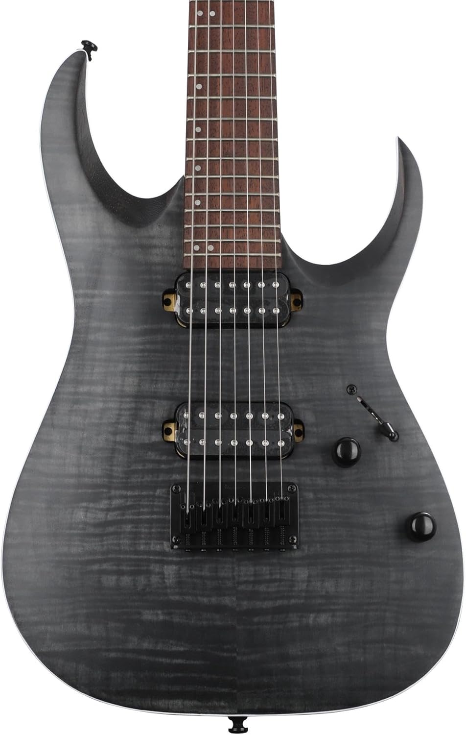 Ibanez Standard RGA742FM Electric Guitar - Transparent Gray Flat