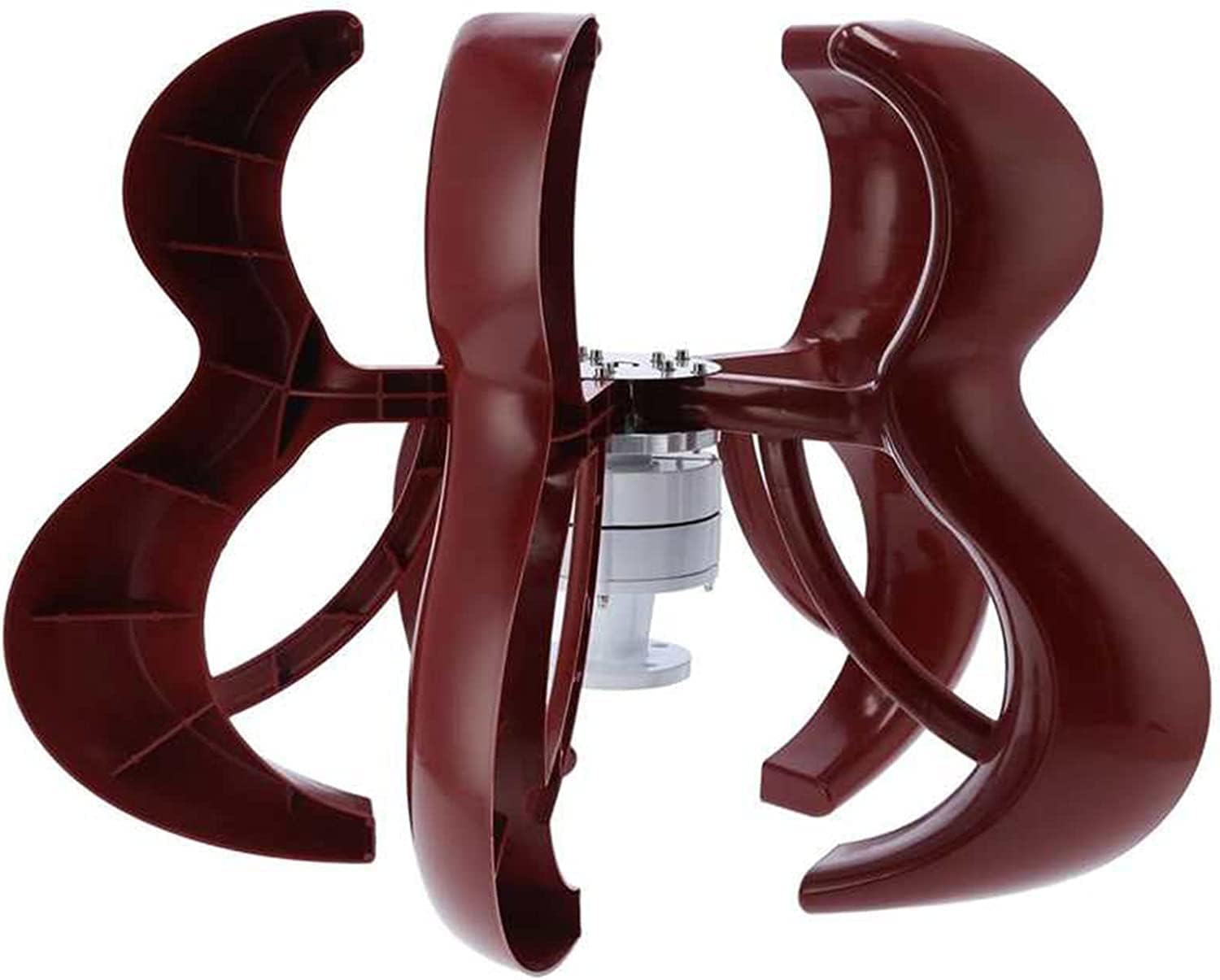 LiuSj JUnSt 8000W 12V 24V 48V Vertical Axis Wind Turbines,5 Blades with Controller Wind Power Generator Kit for Home Camping