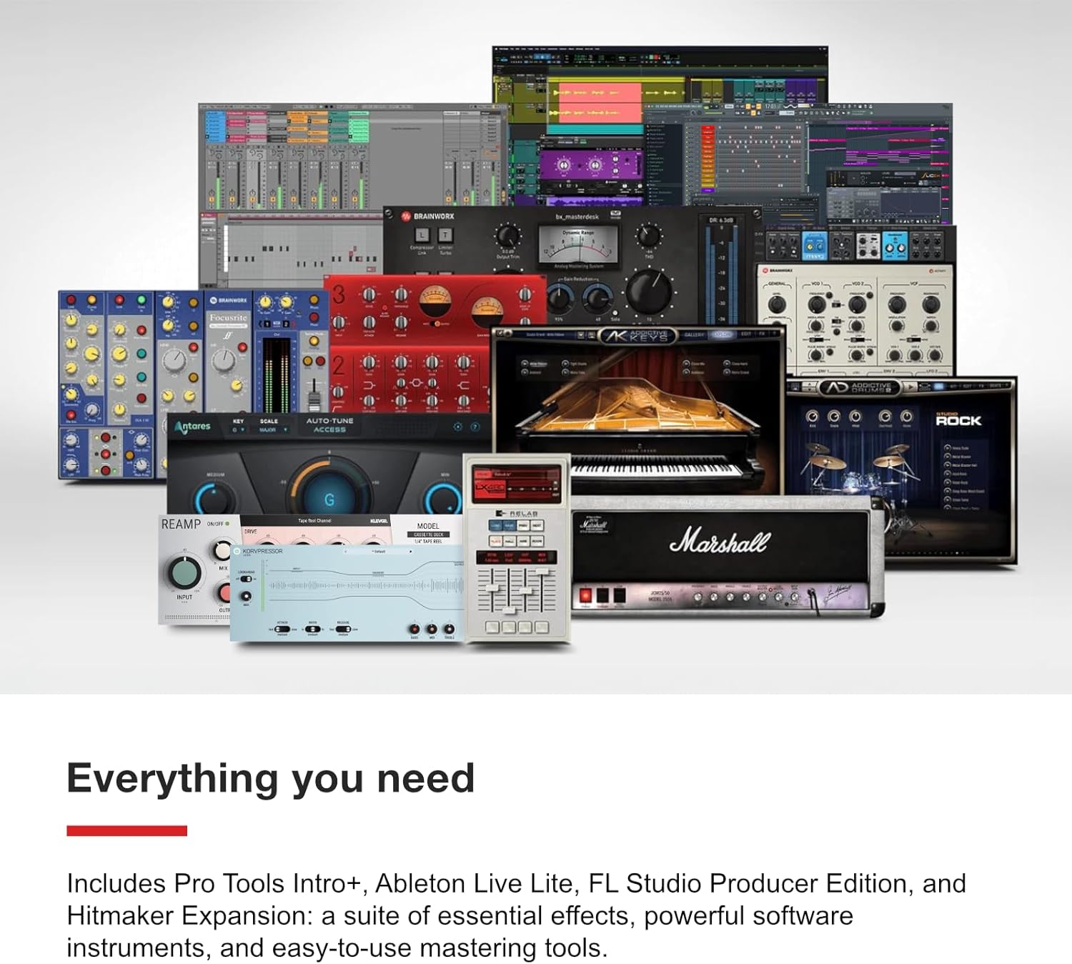 Focusrite Scarlett Solo 4th Gen USB Audio Interface, for the Guitarist, Vocalist, or Producer — High-Fidelity, Studio Quality Recording, and All the Software You Need to Record