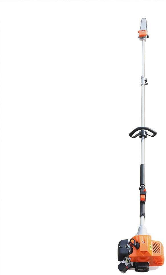 Gas Pole Saw, 52CC 2 Stroke Pole Chainsaw Single Cylinder Air-Cooled Cordless Gas Hedge Trimmer Pole Chainsaw Pruner, Pole Saw Landscaping, Sawing High-Altitude Branches, Small Trees