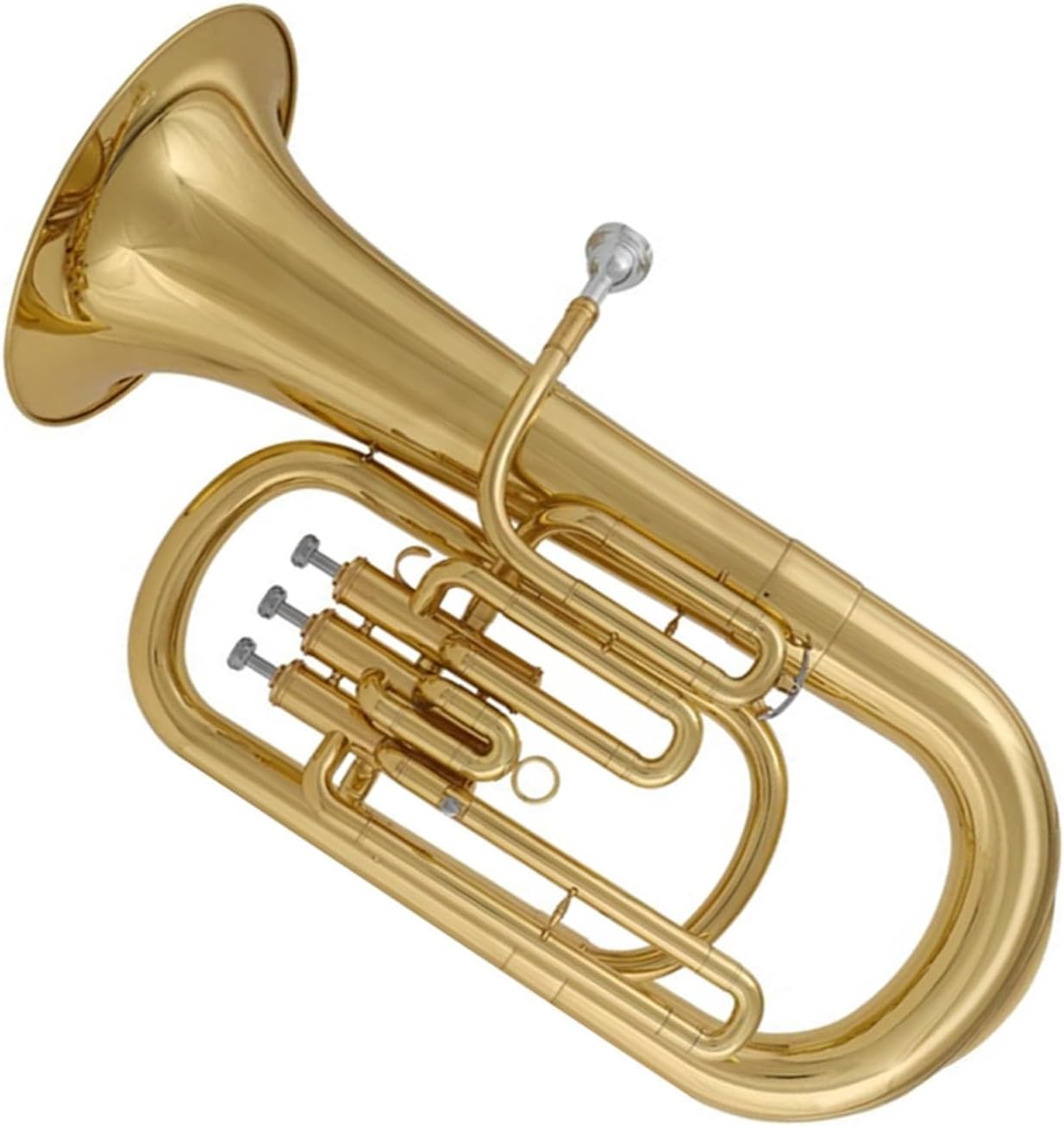 The Euphonium With Its Upright Keys And Bb Tuning Is A Suitable Instrument For Beginners To Perform Euphonium All-brass Instrument