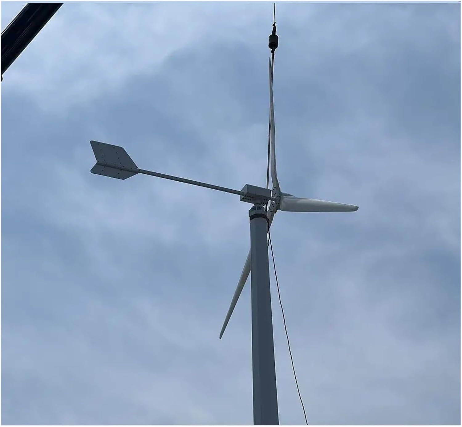 Wind Turbines, Free Energy 1KW Windmill Horizontal Wind Turbine Generator Low RPM High Efficient Home Use Project Farm Boat(24V)