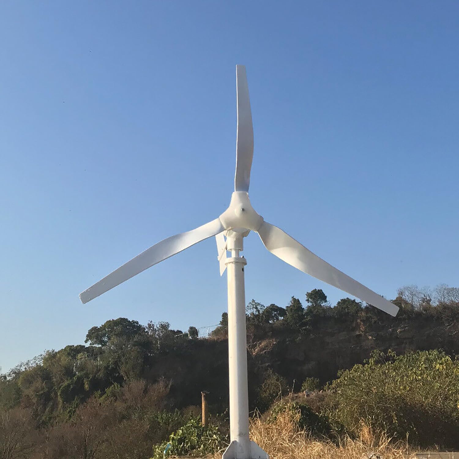 3000W 24V Wind Turbine Horizontal Wind Generator Kits 3KW with MPPT Controller to Charge Battery Off Grid Windmill (Without Mast)