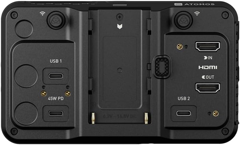 Atomos Ninja TX GO 5-inch Camera Monitor-Recorder, HDMI CFexpress Wi-Fi HDR Touchscreen ProRes RAW Bundle with Atomos Creator Accessory Kit for 5