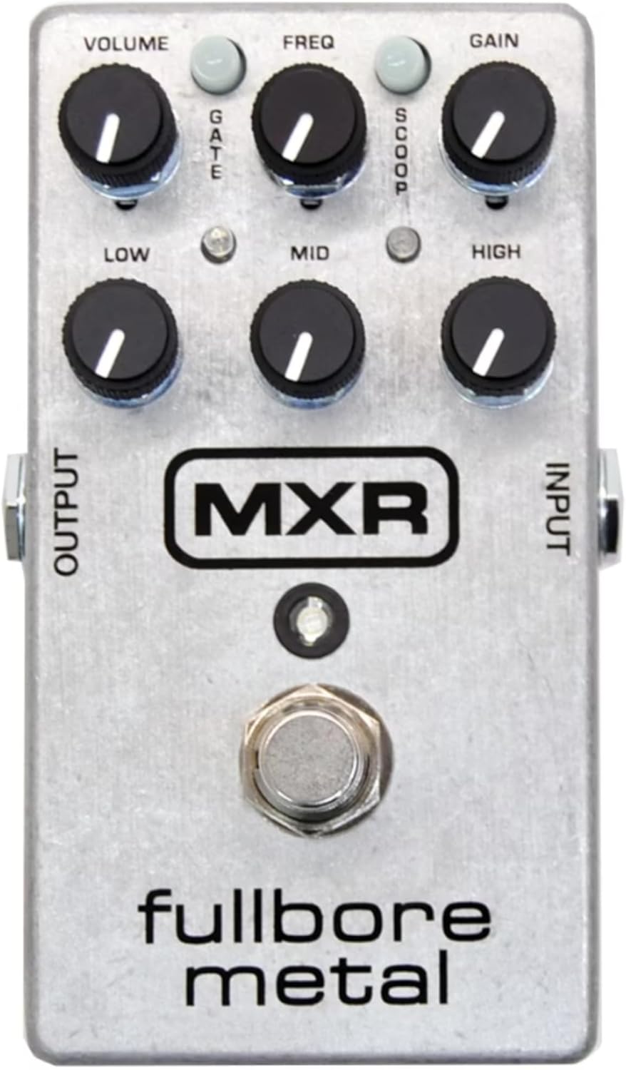 MXR M116 Fullbore Metal Distortion Pedal w/4 FREE Cables