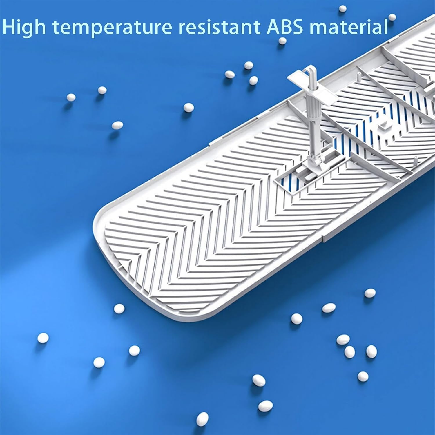 Air conditioning deflector Side Outlet Retractable length Central AC Air Flow Deflector, Adjustable Air Conditioner Deflector, Air Wing Baffle Wind Direction Windshield