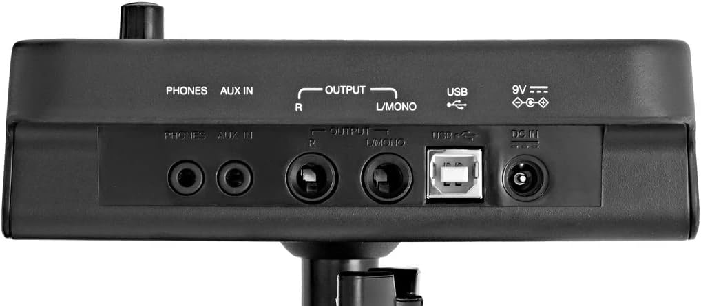 Alesis Turbo Drum Module with Cable Snake and Silverline Audio 10ft Auxiliary Cable Bundle