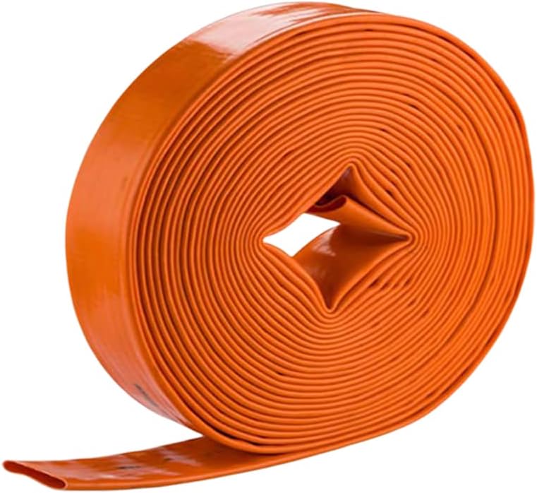 Heavy Duty Lay Flat Discharge Hose Discharge Backwash Hose for Swimming Pools, Garden Irrigation,Water Transfer Applications,20m/65ft,8inch