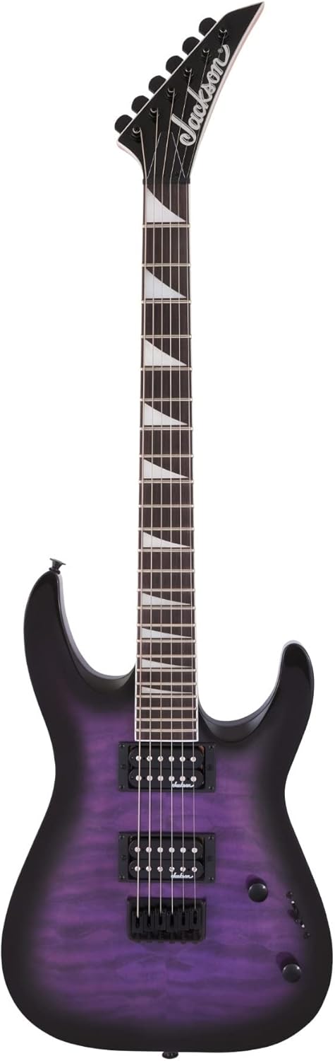 Jackson JS Series Dinky Arch Top JS32Q DKA HT Electric Guitar - Transparent Purple Burst