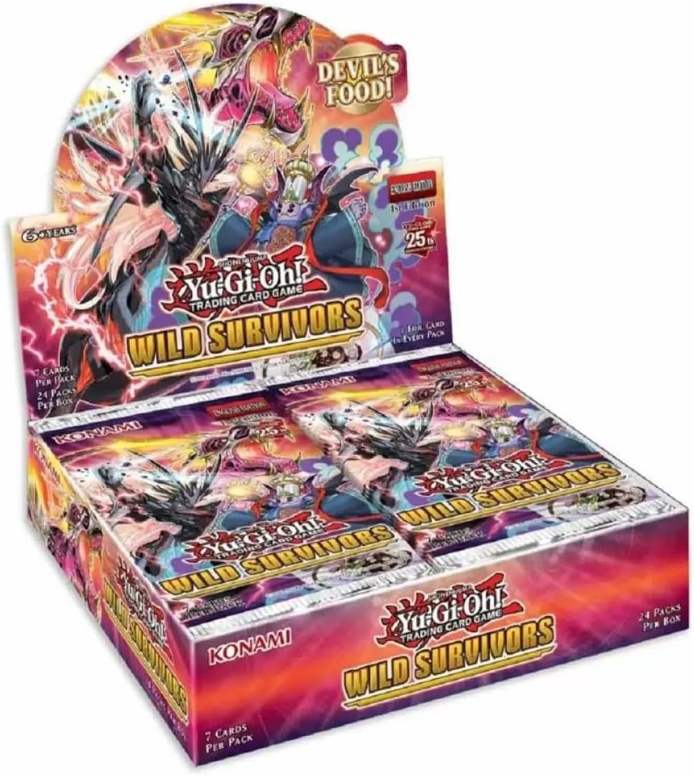 YU-GI-OH! Yu-Gi-Oh! Wild Survivors Booster Box (24 Packs)