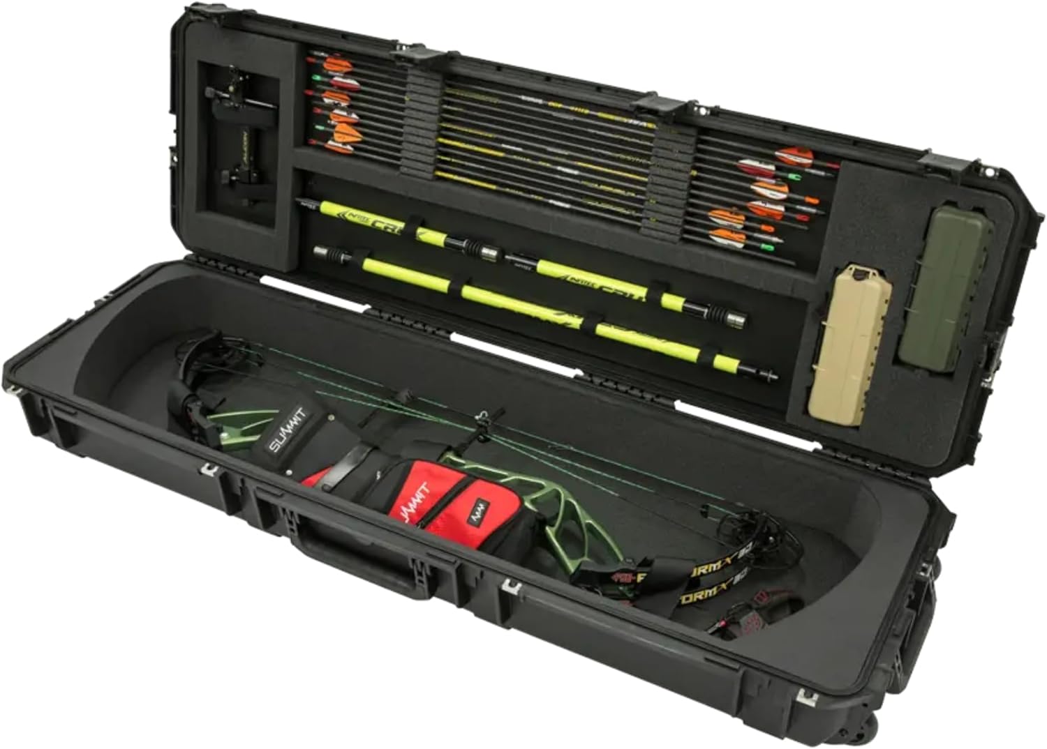 SKB Cases 2SKB-4009 Hard Exterior ATA 300 Category 1 Waterproof Short Double Rifle Transport Case