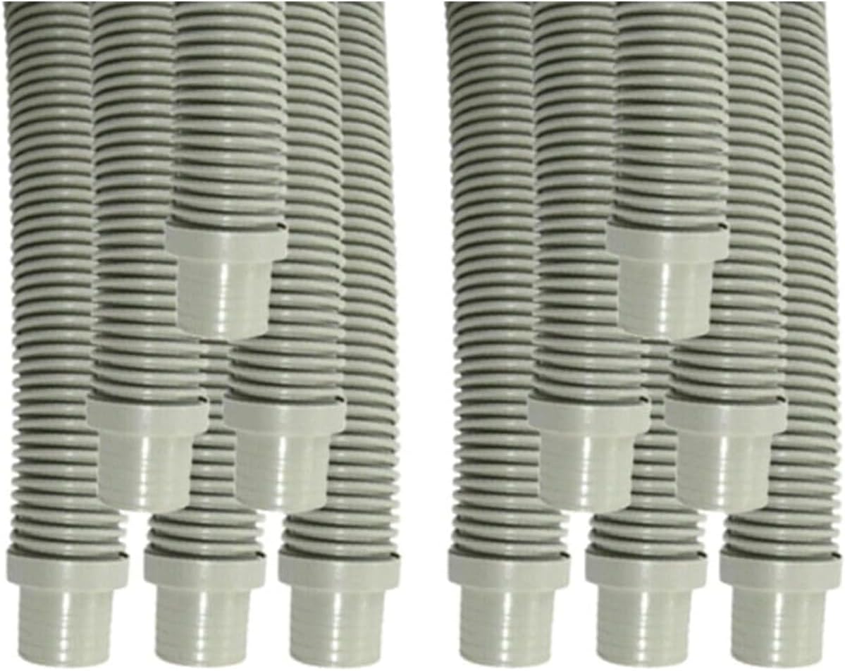 Replacement for Puri Tech Vac Hose Navigator Pool Vac Ultra Aquabug 1.5in x 48 ft Lt. Grey 12 Pk