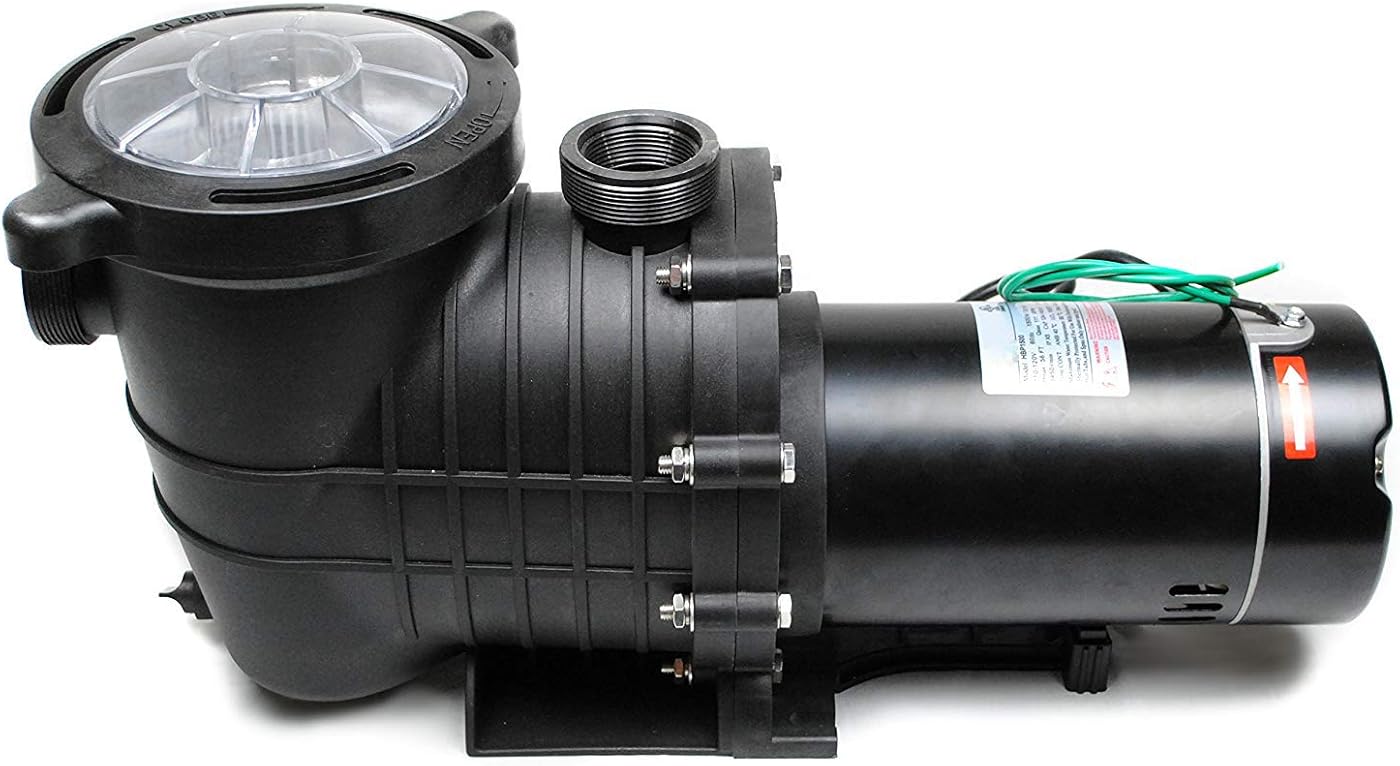 2.0HP 110GPM Swimming Pool Pump 110V Garden InGround and Above Ground Pool Water Pump with Strainer Filter Basket