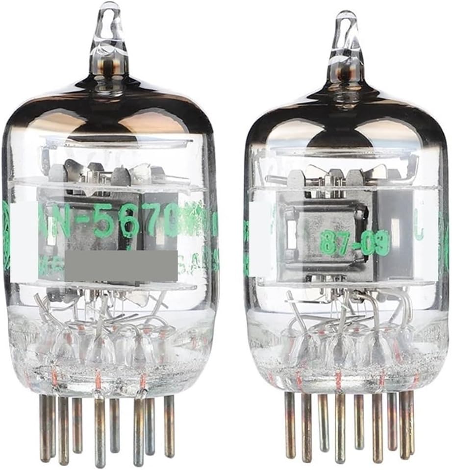 2PCS 5670W GE5670 Vacuum Tube Electron Tube Upgraded Version 6N3/6H3N/396A/2C51/5670 Audio Amplifier