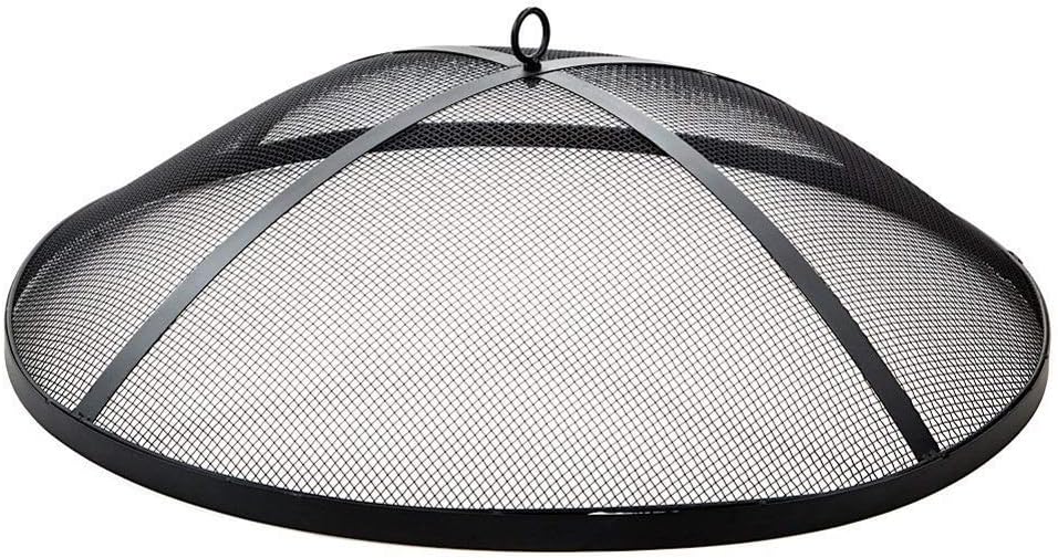 Round Large Fire Pit for Ground, Patio, Deck, Lawn, Outdoor or Campsite Fire Pits