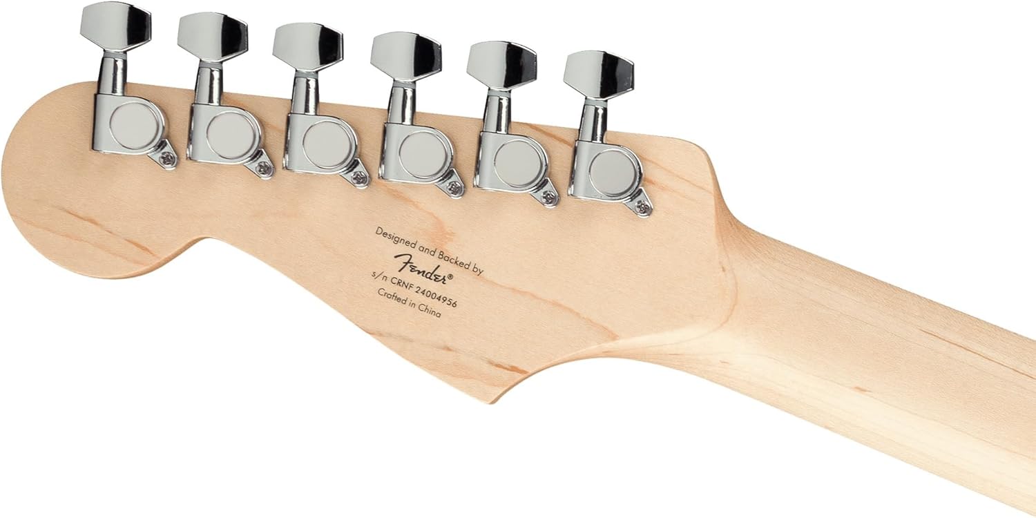 Fender Squier Stratocaster Electric Guitar - Surf Green Bundle with Fender Frontman 10G Amplifier, Gig Bag, Cable, Strap, Picks, and Austin Bazaar Instructional Video