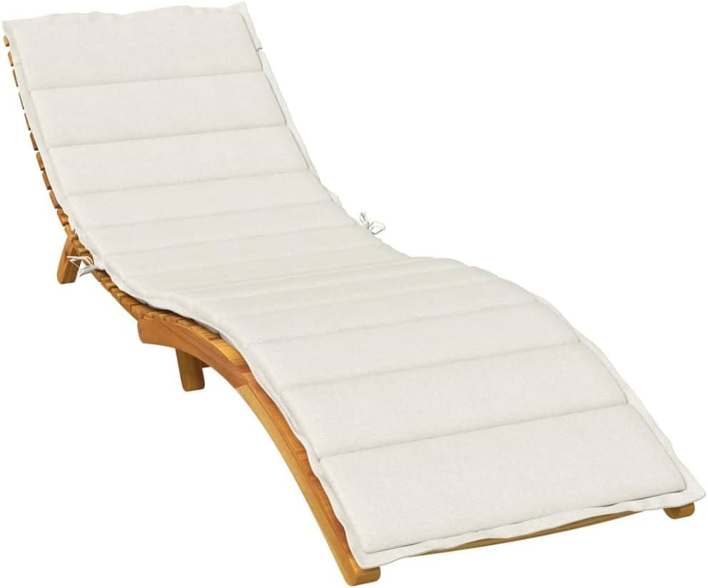 Sun Lounger Cushion Melange Cream 78.7