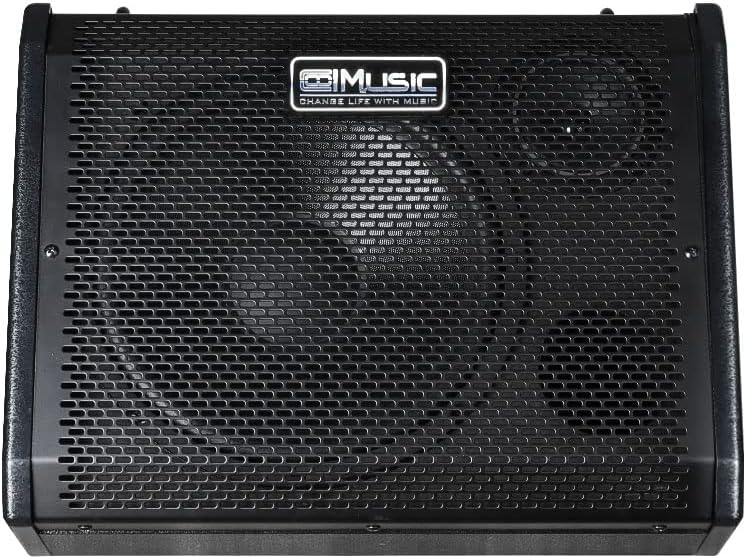 Coolmusic Electric Drum AMP 80-Watt Electronic Drum Amplifier DM80 Keyboard Speaker with Bluetooth, with 3-Year Warranty