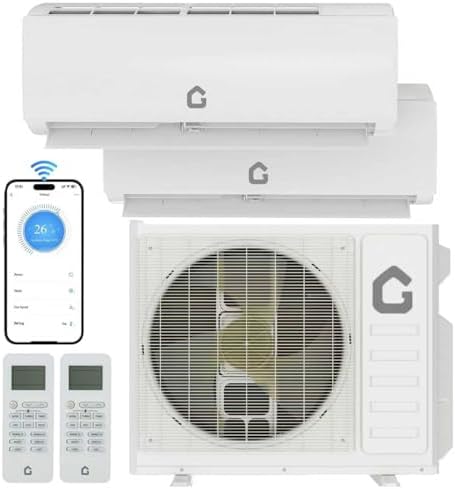 Air Conditioner 9k 12k BTU， SEER 24,WiFi， Energy Star，R454B