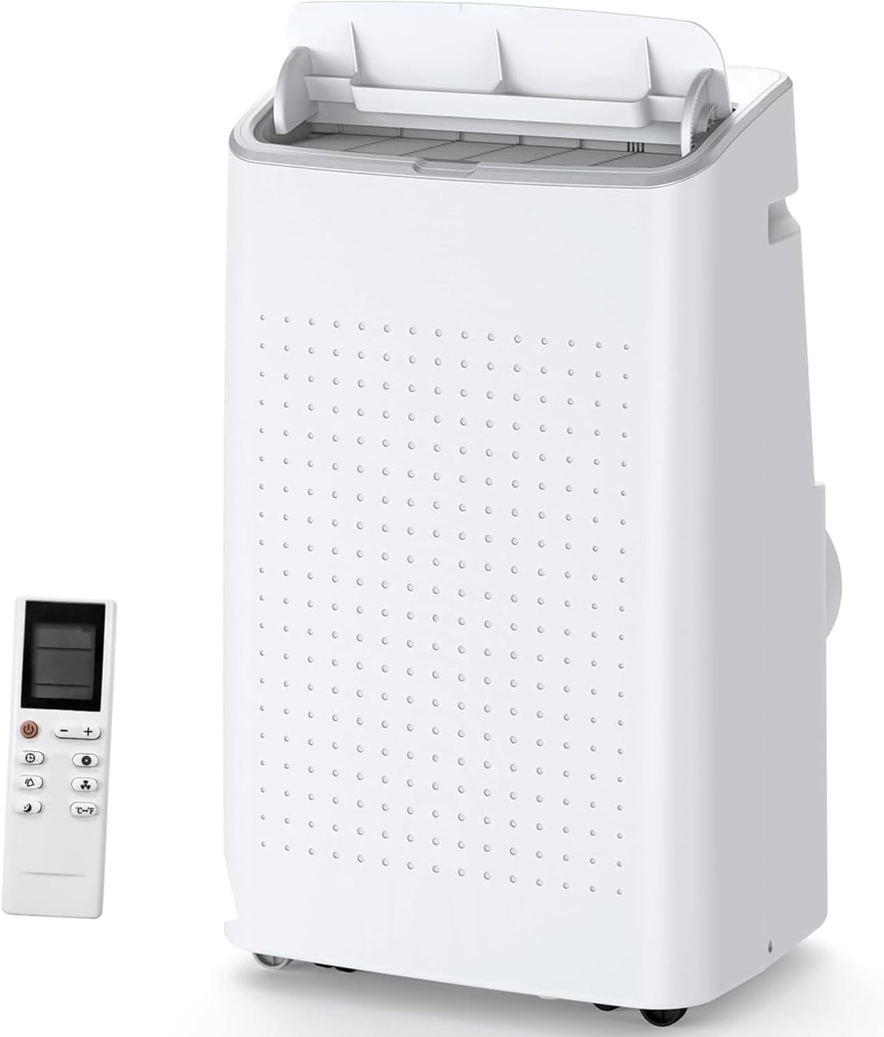 15000 BTU Portable Air Conditioner for 850 Sq Ft 3-In-1 AC Unit with Cooling/Dehumidifier/Fan Modes, Remote, 24H Timer & Installation Kit for Home/Office/Dorm