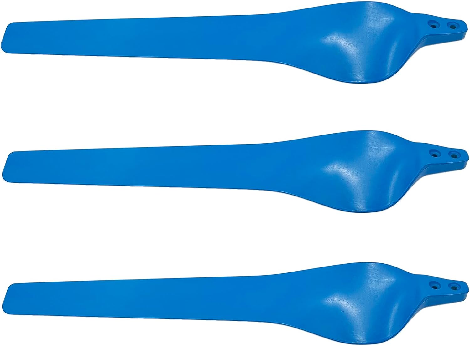 Wind Turbine Generator Blade 580mm-1200mm Blue Nylon Fiber Blades, 3 Blades, Wind Turbine Replacement Blades Durable and Long-Lasting for DIY Wind Turbine Easy to Install,Blue,810mm