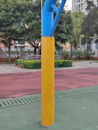Weatherproof Outdoor Canopy Pole Padding - Durable Safety Wrap Anti-Collision Pads for Gym, Playground, Basketball Hoops - Round Pole Covers for Enhanced Protection