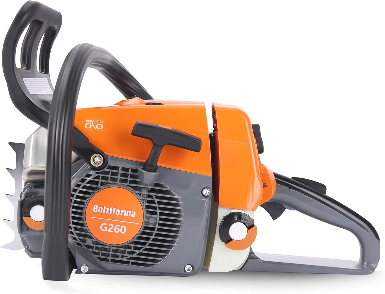 Holzfforma 50.2cc O Dark Gray G260 Gasoline Chain Saw Power Head Without Guide Bar and Chain All Parts Are For ST MS260 026 MS240 024 Chainsaw