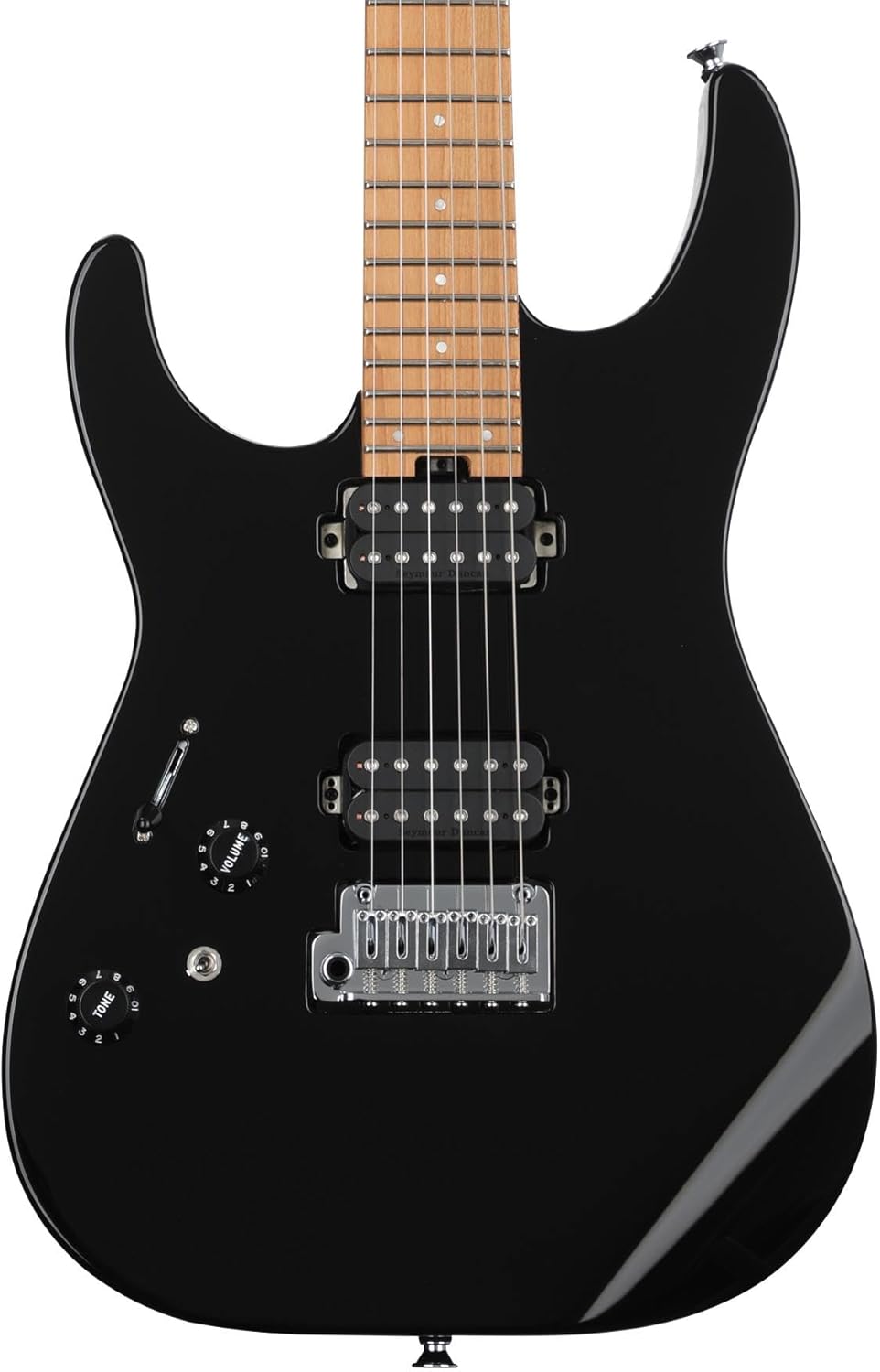 Charvel Pro-Mod DK24 HH 2PT Left-handed Electric Guitar - Gloss Black