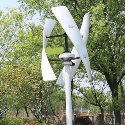 High-Efficiency Vertical Wind Turbine 6000W 8000W 9000W 10000W, Noise-Free Magnetic Levitation, 3 Blades for Home Use, 12V 24V 48V Renewable Energy Solution