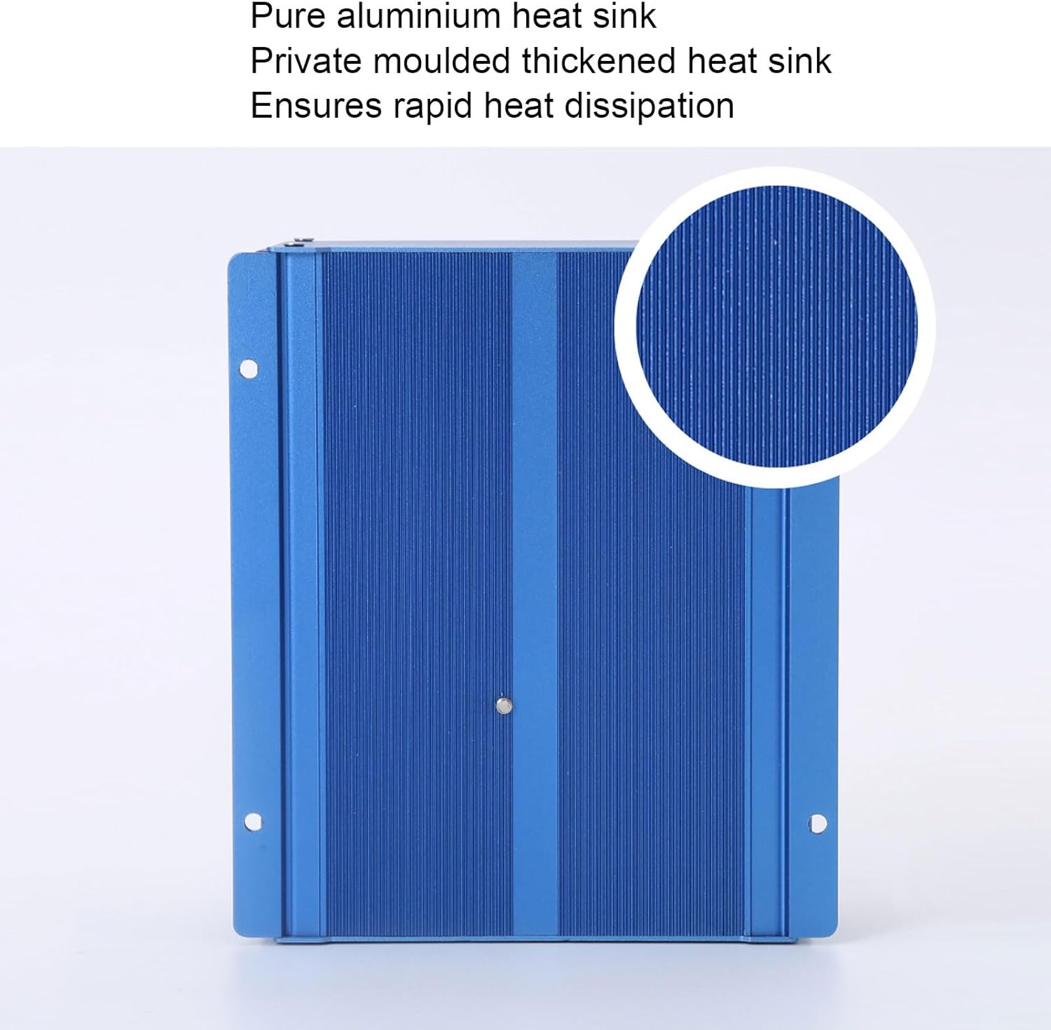 Garosa Wind Solar Hybrid Controller LCD Display MPPT Boost Charging Multifunctional 12V 24V Wind Solar Controller for Off Grid Power System Aluminum Heat Dissipation and Self Cooling