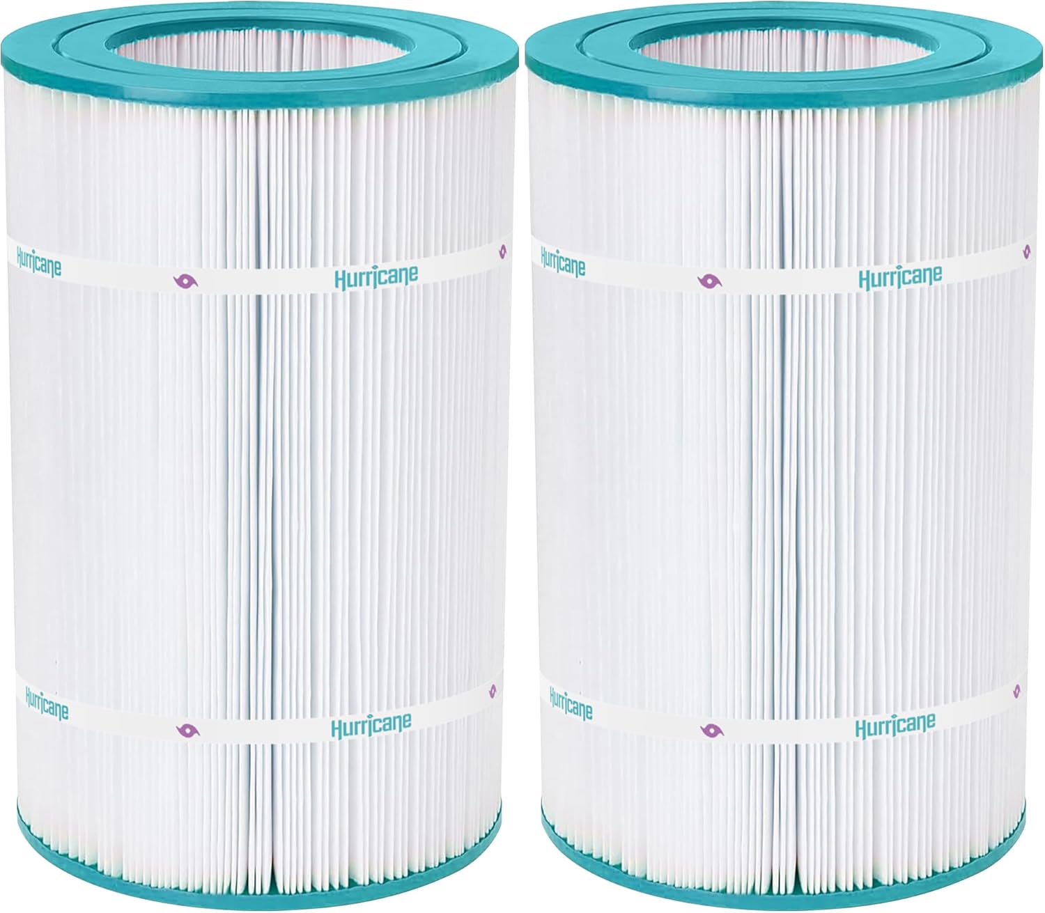 Hurricane Filters 2 Pack HF9407-01 Advanced Pool Filter Cartridge - Replacement for PAP75, Unicel C-9407, Filbur FC-0685, Pentair Clean & Clear 75, Predator 75, Cal Spas