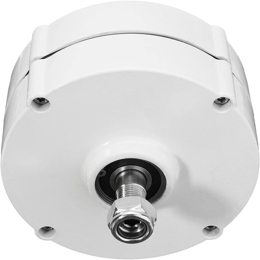 Wind Turbine Generator Kit, Wind Turbine Generator Motor 6000W 12V 24V 3 Phase Gearless Permanent Magnet AC Alternator for Wind Water Turbine Diesel Engine for Hybrid Solar Wind System(24V)