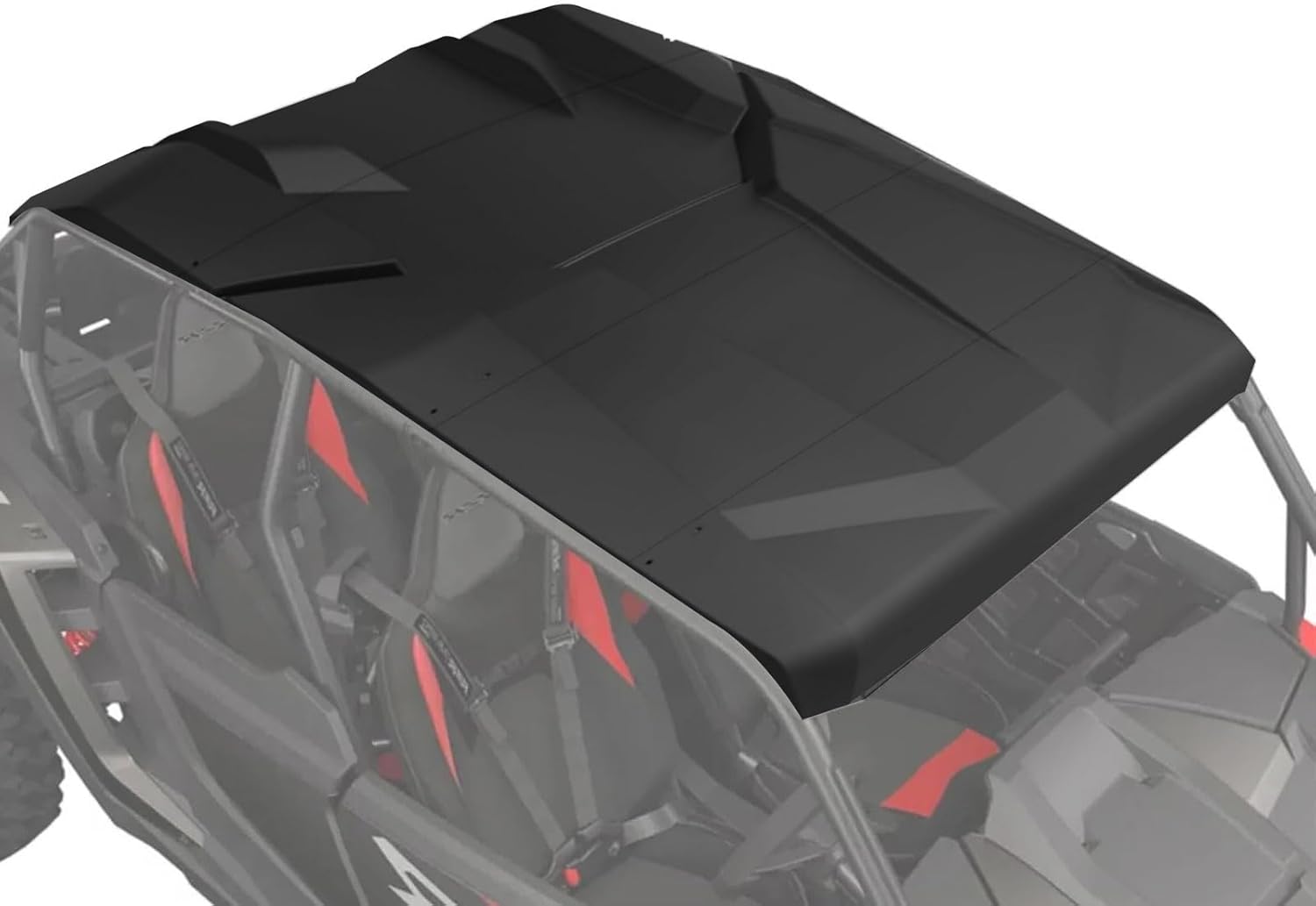 Sport Roof Top for Polaris RZR XP 4 1000 2024 2025, Dustproof Resistant Hard Coat Poly Roof 5-Pieces Combination Roof Sun Visor for Polaris RZR XP 1000 2024+ Accessories(5PCS, 2884554)