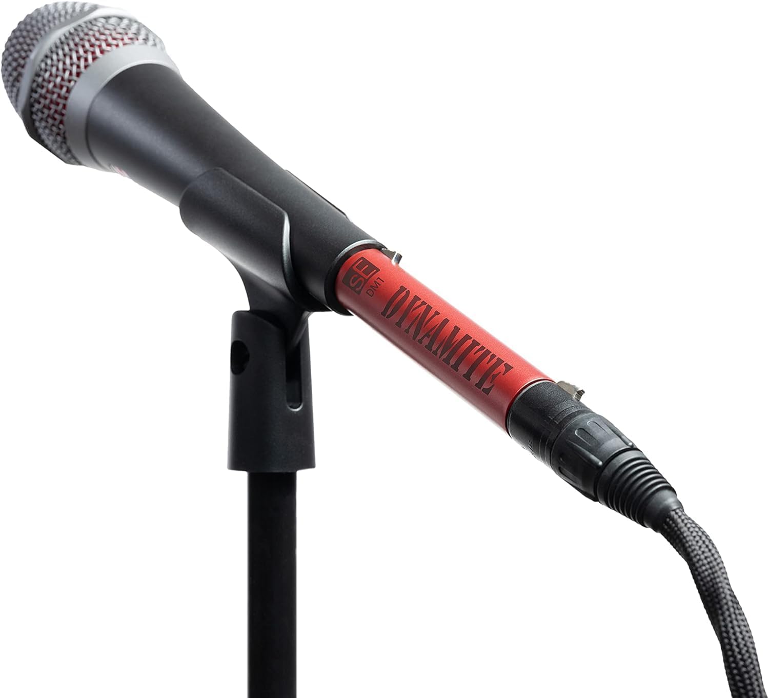sE Electronics DM1 Dynamite Active Inline Preamp - Bundle with Pop Filter and XLR Cable